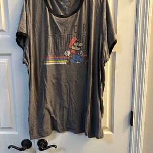 Nintendo Super Mario Gray T-Shirt